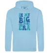 Мужская толстовка (худи) In my big brother era Голубой фото