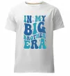 Чоловіча преміум футболка In my big brother era Білий фото