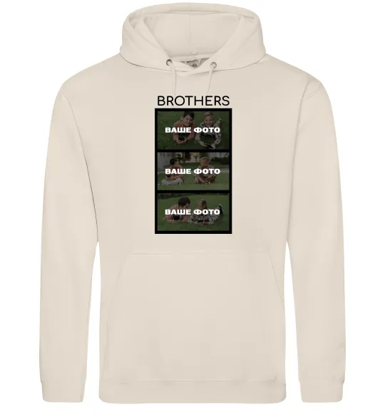 Мужская толстовка (худи) Brothers Ваше фото Таш фото