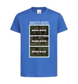 Дитяча футболка Brothers Ваше фото Дитяча футболка Brothers Ваше фото