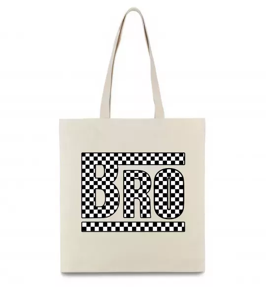 Еко-сумка Bro Бежевий фото