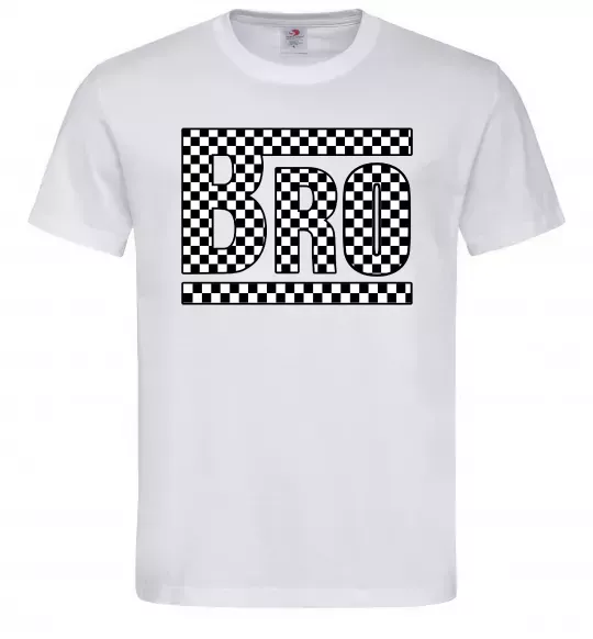 Мужская футболка Bro Белый фото