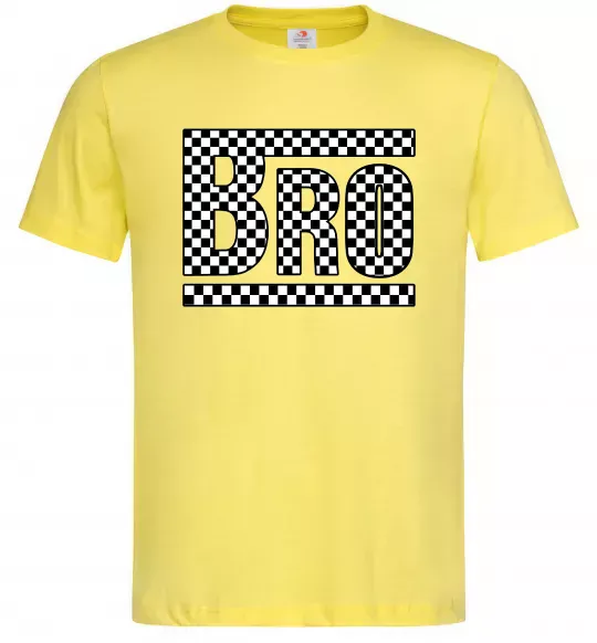 Мужская футболка Bro Лимонный фото