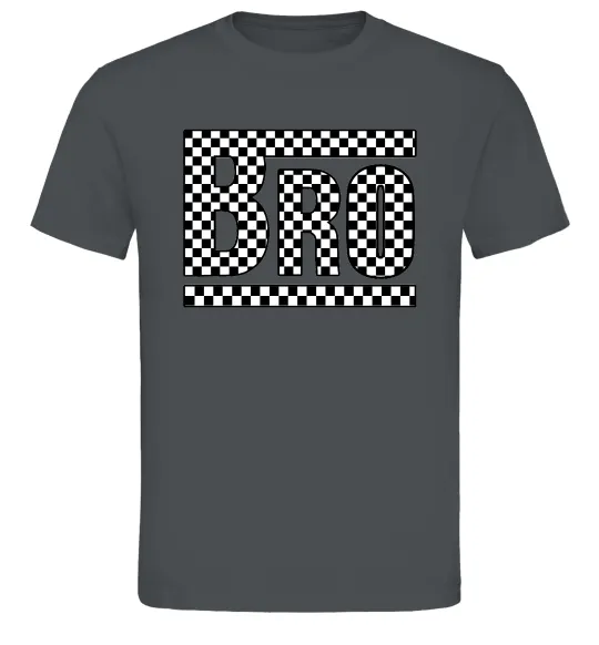 Мужская футболка Bro Графит фото