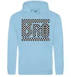 Мужская толстовка (худи) Bro Голубой фото