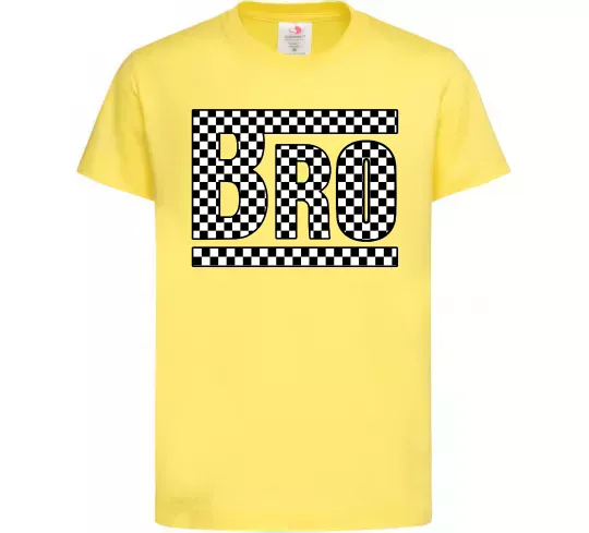 Детская футболка Bro Лимонный фото