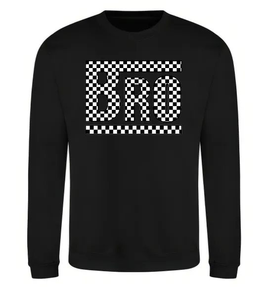 Свитшот Bro Черный фото