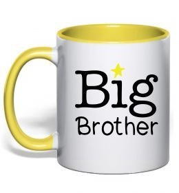 Чашка с цветной ручкой Big brother Чашка с цветной ручкой Big brother