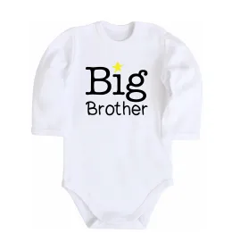Дитячий бодік Big brother Білий фото