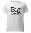 Чоловіча преміум футболка Big brother Білий фото