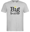 Мужская футболка Big brother Серый фото