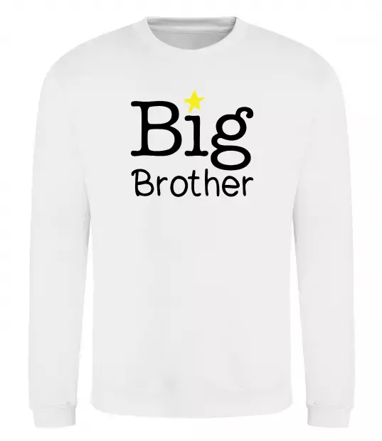 Свитшот Big brother Белый фото