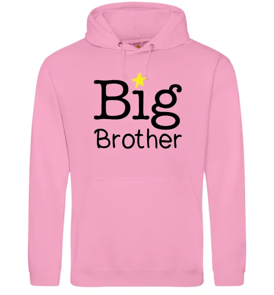 Чоловіча толстовка (худі) Big brother Рожевий фото
