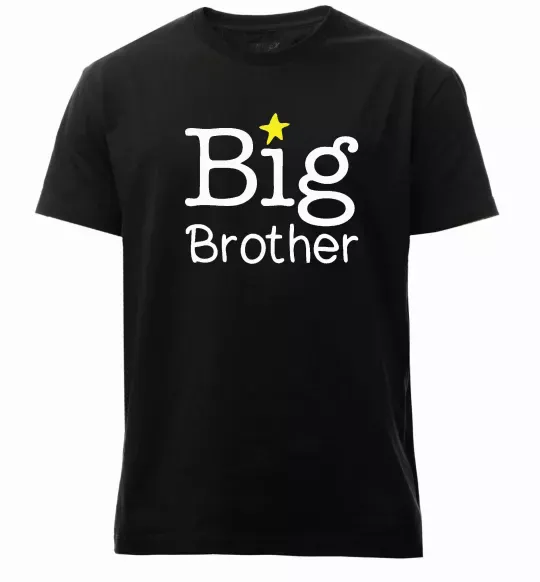 Чоловіча преміум футболка Big brother Чорний фото