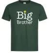 Мужская футболка Big brother Темно-зеленый фото