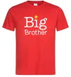 Мужская футболка Big brother Красный фото
