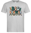 Мужская футболка Big brother art Серый фото