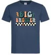Мужская футболка Big brother art Темно-синий фото