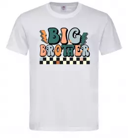 Мужская футболка Big brother art Белый фото