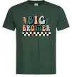Мужская футболка Big brother art Темно-зеленый фото
