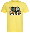 Мужская футболка Big brother art Лимонный фото