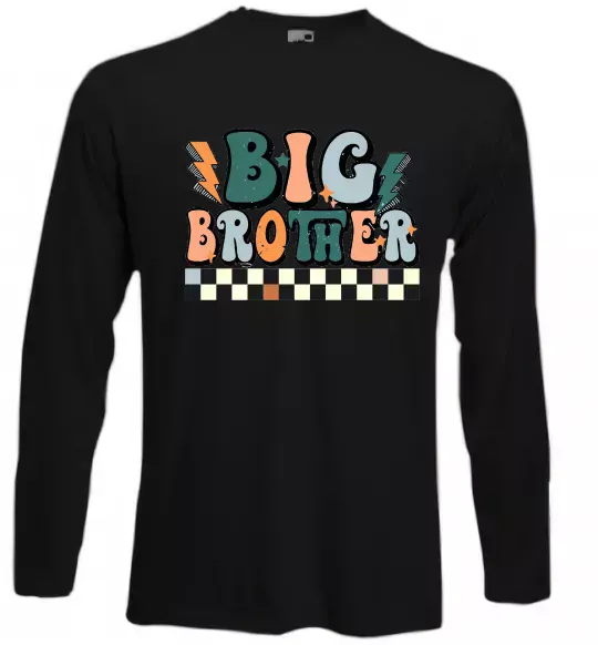 Лонгслив Big brother art Черный фото