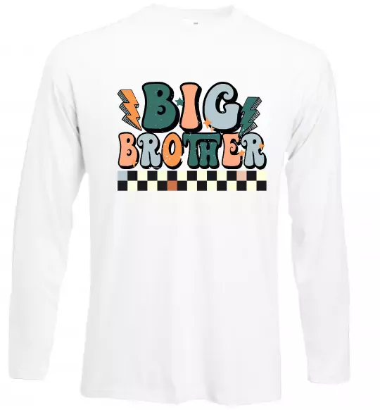 Лонгслив Big brother art Белый фото