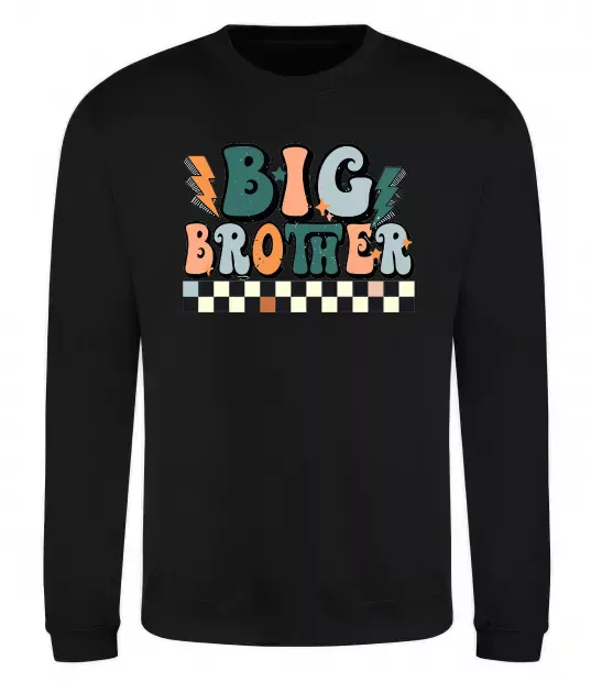 Світшот Big brother art Чорний фото