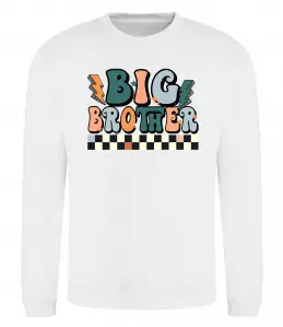 Свитшот Big brother art Белый фото