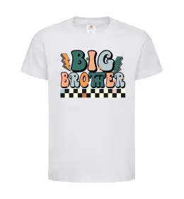 Дитяча футболка Big brother art Білий фото