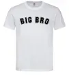 Мужская футболка Big bro Белый фото