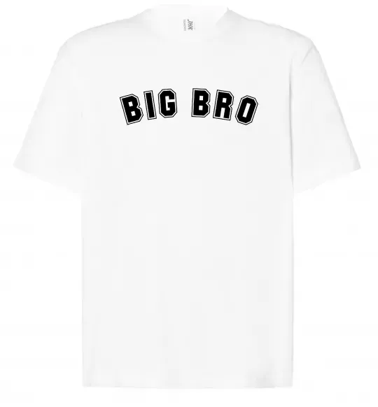Футболка Оверсайз Big bro Белый фото