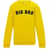 Дитячий світшот Big bro Сонячно жовтий фото