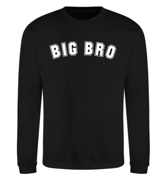 Світшот Big bro Чорний фото