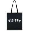 Эко-сумка Big bro Черный фото