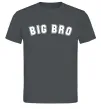 Мужская футболка Big bro Графит фото