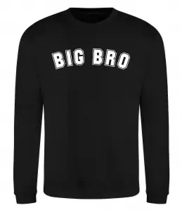 Свитшот Big bro Черный фото