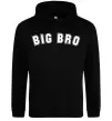 Мужская толстовка (худи) Big bro Черный фото
