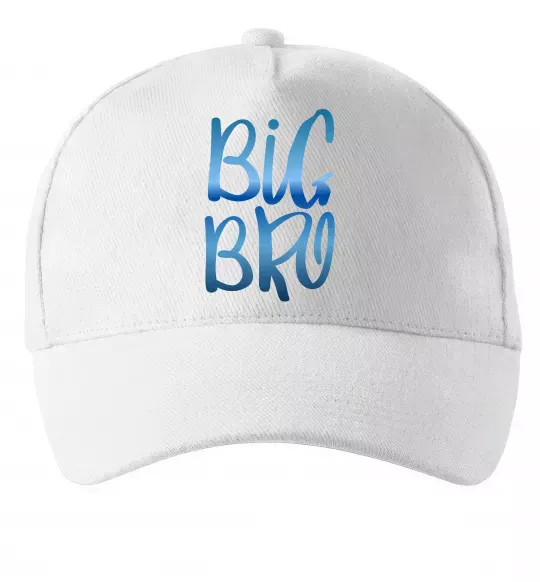 Кепка Big bro gradient Белый фото