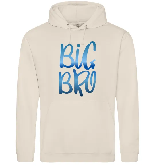 Мужская толстовка (худи) Big bro gradient Таш фото