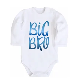 Дитячий бодік Big bro gradient Білий фото