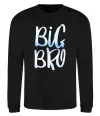 Свитшот Big bro gradient Черный фото