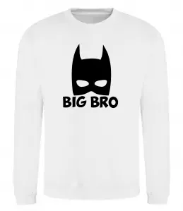 Свитшот Big bro batman Белый фото
