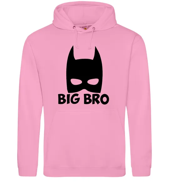 Мужская толстовка (худи) Big bro batman Розовый фото