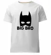 Чоловіча преміум футболка Big bro batman Білий фото
