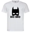 Мужская футболка Big bro batman Белый фото
