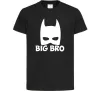 Детская футболка Big bro batman Черный фото