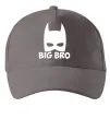 Кепка Big bro batman Серый фото