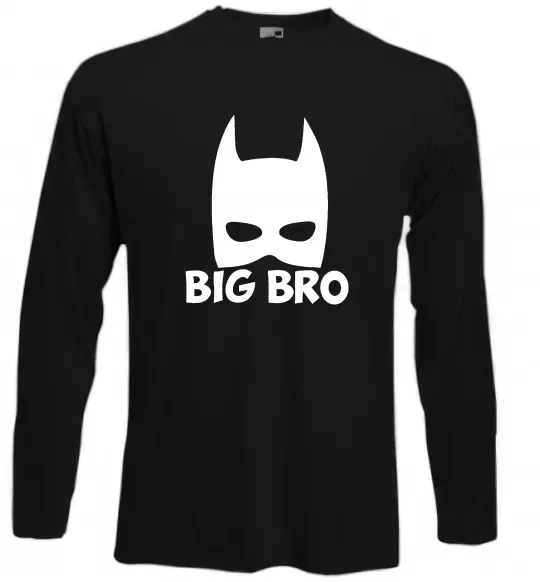 Лонгслив Big bro batman Черный фото
