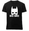 Чоловіча преміум футболка Big bro batman Чорний фото